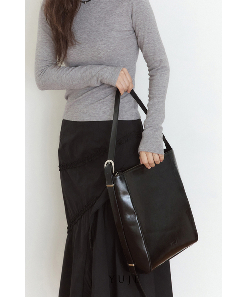Yuje(ユジェ)の「EVE BAG(ショルダーバッグ・レディース・ブラック・FREE)」の12枚目の写真