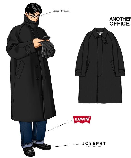 JOSEPHT(ジョセフ)の「BELL BLACK(ローファー・メンズ・その他・24.5cm/25.5cm/25cm/26.5cm/26cm/27.5cm/27cm/28.5cm/28cm/24cm/23.5cm/23cm/22.5cm)」の2枚目の写真
