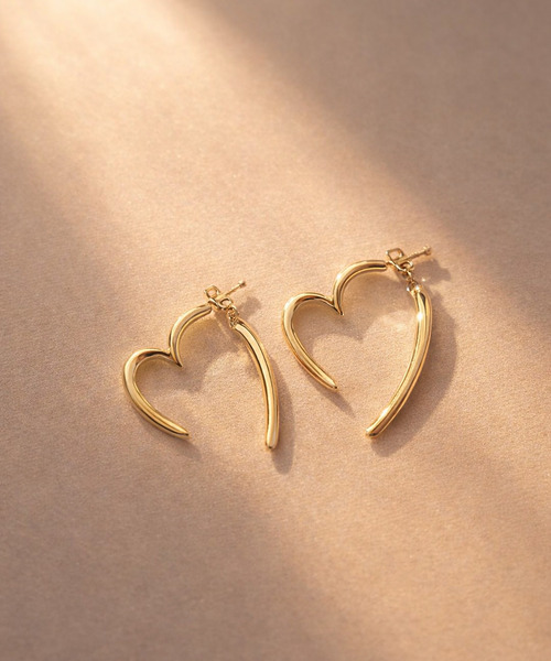 Burner(バーナー)の「【Sonu jewelry(ソヌジュエリー)】ラインハート メタルピアス son-pierce-14-3【RBTS】(ピアス(両耳用)・レディース・シルバー/ゴールド・FREE)」の5枚目の写真