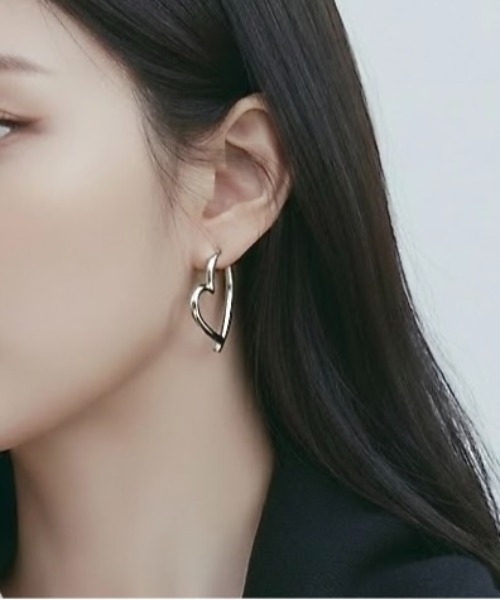 Burner(バーナー)の「【Sonu jewelry(ソヌジュエリー)】ラインハート メタルピアス son-pierce-14-3【RBTS】(ピアス(両耳用)・レディース・シルバー/ゴールド・FREE)」の2枚目の写真