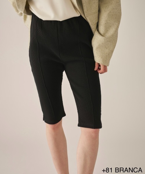 AIC.(エーアイシー)の「【SELECT ITEM】+81 BRANCA Waffle half pants(その他パンツ・レディース・グレー/ブラック・FREE)」の1枚目の写真