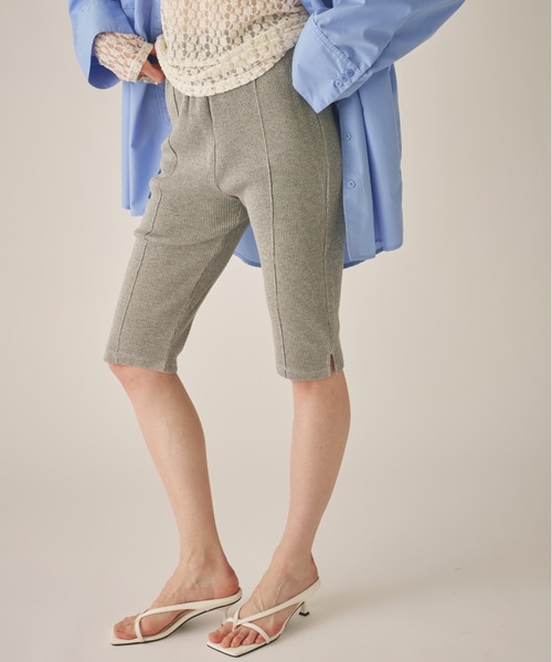 AIC.(エーアイシー)の「【SELECT ITEM】+81 BRANCA Waffle half pants(その他パンツ・レディース・グレー/ブラック・FREE)」の17枚目の写真