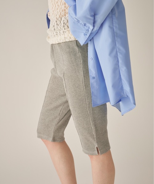 AIC.(エーアイシー)の「【SELECT ITEM】+81 BRANCA Waffle half pants(その他パンツ・レディース・グレー/ブラック・FREE)」の19枚目の写真