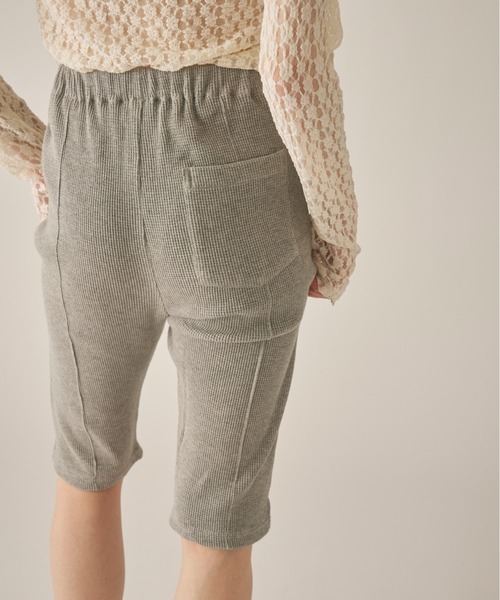 AIC.(エーアイシー)の「【SELECT ITEM】+81 BRANCA Waffle half pants(その他パンツ・レディース・グレー/ブラック・FREE)」の21枚目の写真