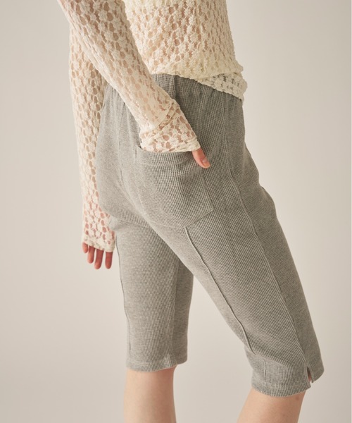 AIC.(エーアイシー)の「【SELECT ITEM】+81 BRANCA Waffle half pants(その他パンツ・レディース・グレー/ブラック・FREE)」の20枚目の写真