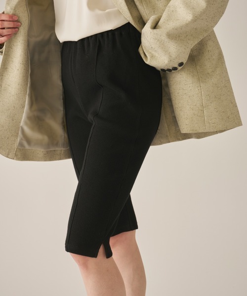 AIC.(エーアイシー)の「【SELECT ITEM】+81 BRANCA Waffle half pants(その他パンツ・レディース・グレー/ブラック・FREE)」の8枚目の写真