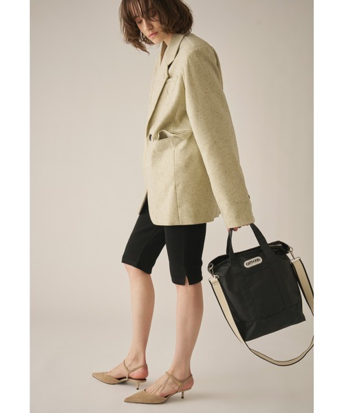 AIC.(エーアイシー)の「【SELECT ITEM】+81 BRANCA Waffle half pants(その他パンツ・レディース・グレー/ブラック・FREE)」の15枚目の写真