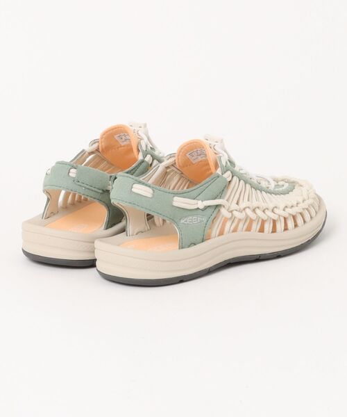 KEEN(キーン)の「KEEN キーン UNEEK ユニーク 1032190(スニーカー・レディース・グリーン×ピンク・25.5cm/25.0cm/24.5cm/24.0cm/23.5cm/23.0cm)」の7枚目の写真