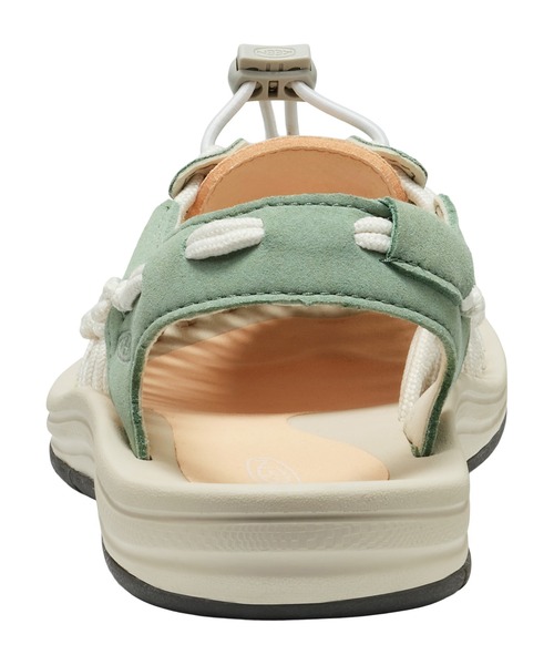 KEEN(キーン)の「KEEN キーン UNEEK ユニーク 1032190(スニーカー・レディース・グリーン×ピンク・25.5cm/25.0cm/24.5cm/24.0cm/23.5cm/23.0cm)」の6枚目の写真