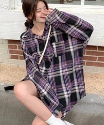 inst.ALL（インストール）の「春も大活躍！チェックルーズシャツ（シャツ/ブラウス）」