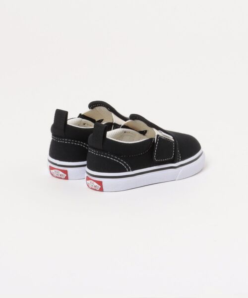 VANS（バンズ）の「VANS ヴァンズ 12-165(H) SLIP ON スリッポン V98TDL BLACK（スニーカー・キッズ・ブラック・12/12.5/13/13.5/14/14.5/15 /15.5/16/16.5）」の2枚目の写真