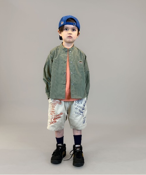 GROOVY COLORS（グルービーカラーズ）の「Twill Graffiti City Shorts（その他パンツ・キッズ・ベージュ・135/145）」の10枚目の写真