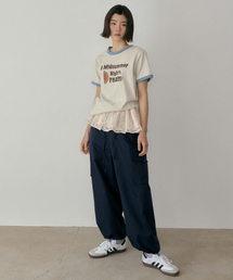ASP CARGO STRING PANTS NAVY