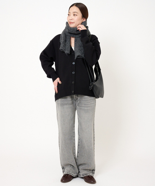 B.C STOCK（ベーセーストック）の「ムーンショルダー（ショルダーバッグ・レディース・ホワイト/ブラック・FREE）」の3枚目の写真