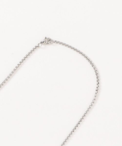 NO WAY（ノーウェイ）の「/Bz/ダブルクロスモチーフロングネックレス ユニセックス(MA/EK501)（ネックレス・レディース・シルバー・FREE）」の5枚目の写真