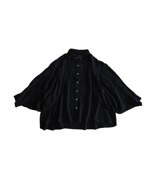 antiqua(アンティカ)の「ボリューム袖 シャツ(シャツ/ブラウス・レディース・ホワイト/ブラック・ONESIZE)」の16枚目の写真
