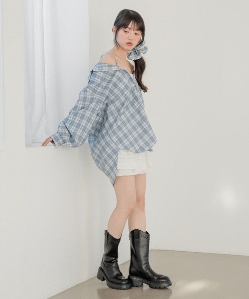 Heather(ヘザー)の「レースフリルショートパンツ 645563(その他パンツ・レディース・アイボリー・FREE)」の5枚目の写真