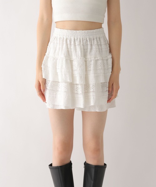 Heather(ヘザー)の「レースフリルショートパンツ 645563(その他パンツ・レディース・アイボリー・FREE)」の17枚目の写真
