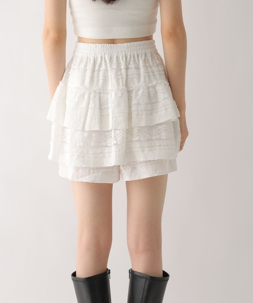 Heather(ヘザー)の「レースフリルショートパンツ 645563(その他パンツ・レディース・アイボリー・FREE)」の19枚目の写真