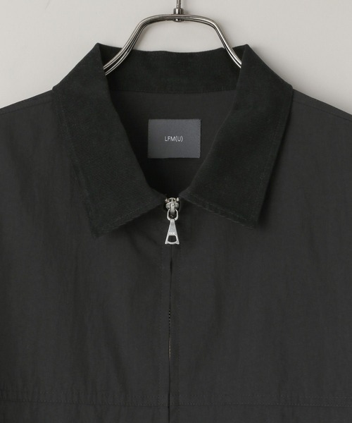 LOWRYS FARM（ローリーズファーム）の「【LFM(U)】ナイロンハンティングブルゾン　639539（ブルゾン・メンズ・ブラック/グリーン・LARGE/MEDIUM）」の4枚目の写真