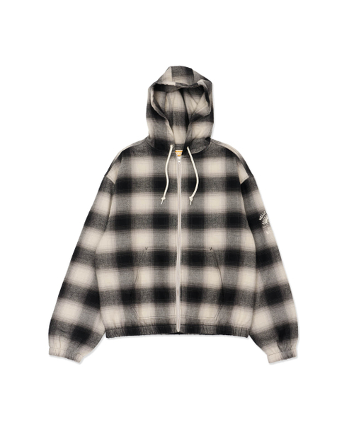 HS Check Hooded JKT_Black