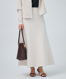 VERMEIL par iena | ダンボールニットフレアスカート(スカート)