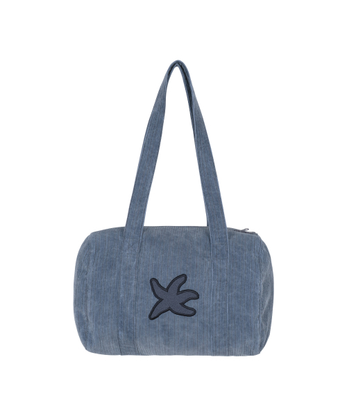 THECOLDESTMOMENT(ザコールデストモーメント)の「TCM corduroy starfish mini duffle bag (navy)(ボストンバッグ・レディース・その他・ONE SIZE)」の1枚目の写真
