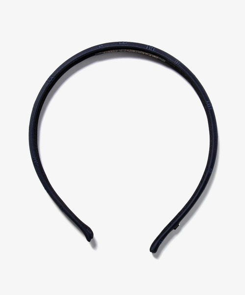 ALEXANDRE DE PARIS(アレクサンドルドゥパリ)の「ALEXANDRE DE PARIS TIMELESS LA SOIE ALEXANDRA SERRE-TETE 10MM アレクサンドル ドゥ パリ カチューシャ(カチューシャ・レディース・ネイビー系1・FREE)」の2枚目の写真
