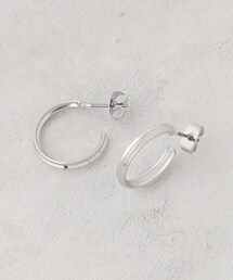 シンプルデザイン フープピアス
