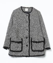 yuw（ユウ）の「ノーカラージャケット（ノーカラージャケット）」