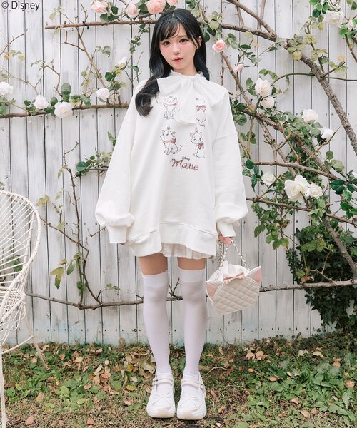 Disney（ディズニー）の「Disneyショルダーバッグ（ショルダーバッグ・レディース・ブラック/ピンクベージュ/オフホワイト・FREE）」の7枚目の写真