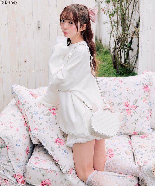 Disney（ディズニー）の「Disneyショルダーバッグ（ショルダーバッグ・レディース・ブラック/ピンクベージュ/オフホワイト・FREE）」の10枚目の写真