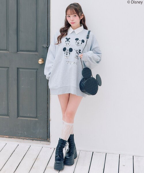 Disney（ディズニー）の「Disneyショルダーバッグ（ショルダーバッグ・レディース・ブラック/ピンクベージュ/オフホワイト・FREE）」の19枚目の写真