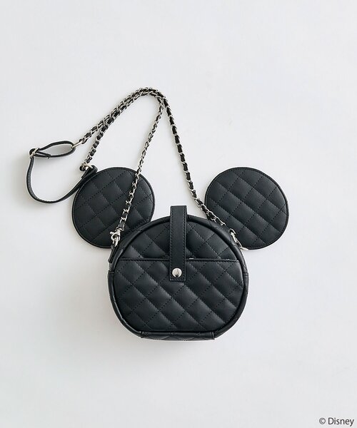 Disney（ディズニー）の「Disneyショルダーバッグ（ショルダーバッグ・レディース・ブラック/ピンクベージュ/オフホワイト・FREE）」の21枚目の写真