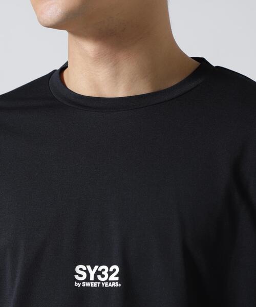 SY32 by SWEET YEARS(エスワイサーティトゥバイスィートイヤーズ)の「SY32 by SWEET YEARS /エスワイサーティトゥ バイ スィートイヤーズ/MULTI LOGO L/S TEE(Tシャツ/カットソー・メンズ・ブラック/ホワイト・L/XL/M)」の10枚目の写真