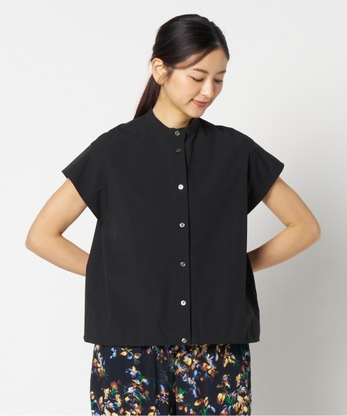 セール】FRENCH SLEEVE DRAWSTRING SHIRT(シャツ/ブラウス セール】FRENCH SLEEVE DRAWSTRING SHIRT(シャツ/ブラウス