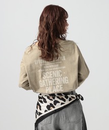 BAYFLOW（ベイフロー）の「[ヴィンテージ感のある風合い]ピグメントロゴロンT（Tシャツ/カットソー）」