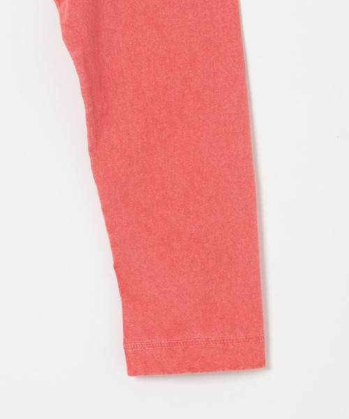 BAYFLOW（ベイフロー）の「[ヴィンテージ感のある風合い]ピグメントロゴロンT（Tシャツ/カットソー・レディース・オフホワイト/レッド/ネイビー/ベージュ/チャコール/ライトブルー・MEDIUM/SMALL）」の20枚目の写真