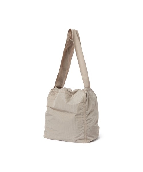 Snow Peak（スノーピーク）の「Snow Peak / Ripstop Wrap Cross Bag リップストップラップクロスバッグ（ショルダーバッグ・メンズ・グレイッシュベージュ/チャコール/ブラウン・ONE SIZE）」の16枚目の写真