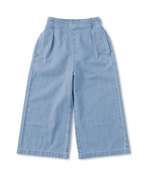 無印良品 | キッズ　ライトオンスデニムワイドパンツ(その他パンツ)