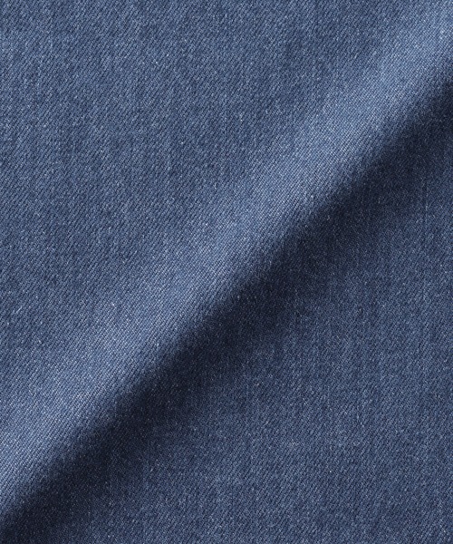 無印良品（ムジルシリョウヒン）の「キッズ　ライトオンスデニムワイドパンツ（その他パンツ・キッズ・ブルー/ライトブルー/ダークネイビー・110/120/130/140/150）」の8枚目の写真