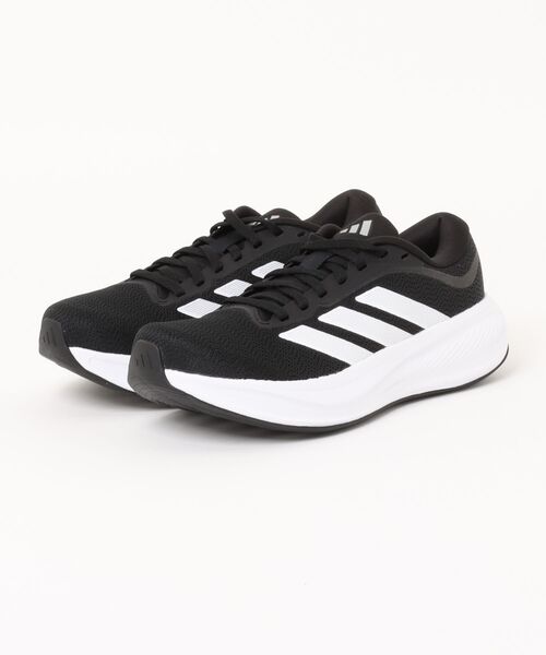 adidas（アディダス）の「《adidas》RESPONSEランナー2（スニーカー・メンズ・ブラック×ブラック/ブラック×ホワイト/ホワイト×ホワイト/ダークブルー・23.0cm/23.5cm/24.0cm/24.5cm/25.0cm/25.5cm/26.0cm/26.5cm/27.0cm/27.5cm/28.0cm/22.5cm）」の3枚目の写真