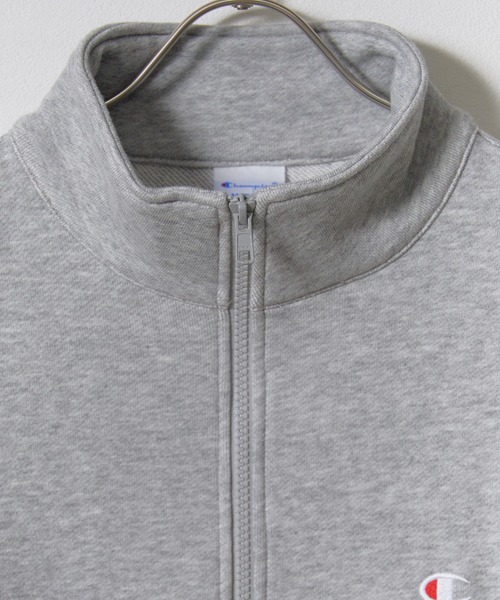 Champion(チャンピオン)の「Champion/チャンピオン HALF ZIP SWEATSHIRT ブランドロゴ USAコットン 裏毛仕様 ハーフジップスウェット トレーナー 2026秋冬 秋服(スウェット・メンズ・スカイブルー/ブラック/グレー/ダークネイビー/ライトグリーン・M/L/XL)」の12枚目の写真