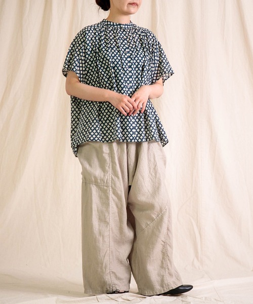 Brocante（ブロカント）の「[Brocante / ブロカント] リネンツイル ポムパンツ（その他パンツ・レディース・モカ/グレー/ブラック/グレイッシュベージュ・2）」の6枚目の写真