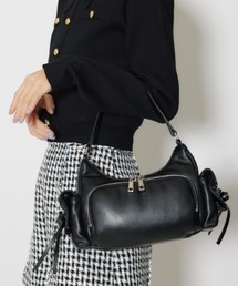 rienda ノベルティ　ショルダーBAG 黒 rienda（リエンダ） ショルダーバッグ バッグ 「EC限定カラー