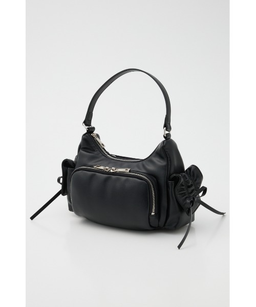 rienda(リエンダ)の「3ポケットミニリボンショルダーBAG(ショルダーバッグ・レディース・ブラック/ベージュ/ホワイト・FREE)」の5枚目の写真