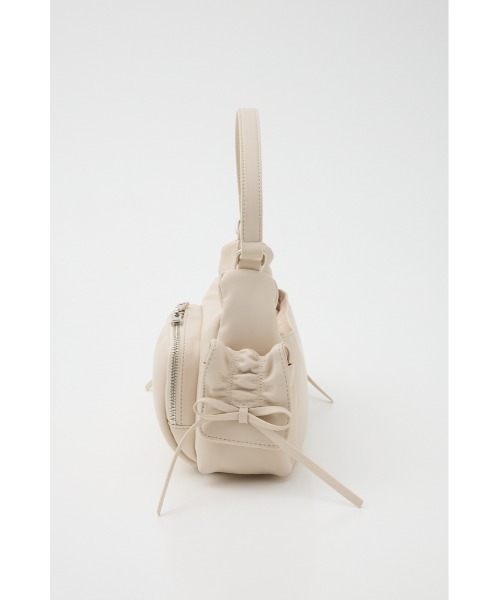 rienda(リエンダ)の「3ポケットミニリボンショルダーBAG(ショルダーバッグ・レディース・ブラック/ベージュ/ホワイト・FREE)」の13枚目の写真