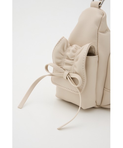 rienda(リエンダ)の「3ポケットミニリボンショルダーBAG(ショルダーバッグ・レディース・ブラック/ベージュ/ホワイト・FREE)」の16枚目の写真