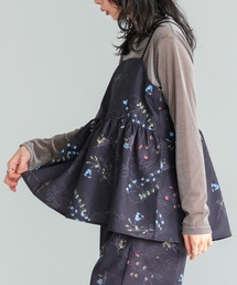 itto...（イット）の「花柄プリントペプラムキャミソール（キャミソール）」