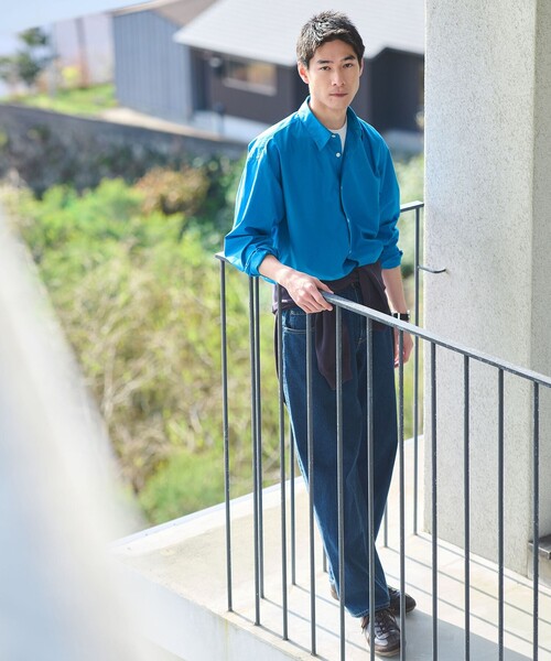 green label relaxing（グリーンレーベルリラクシング）の「120/2 ブロード レギュラーカラー シャツ（シャツ/ブラウス・メンズ・ダークグレー/コバルトブルー/モカ・XXL/XL/L/M/S）」の20枚目の写真